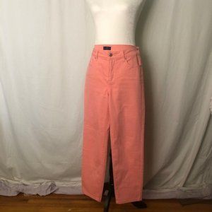 NYDJ Ankle Jeans Coral Size 8.